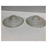 Vintage ceiling lampshades