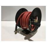 Air hose on a reel