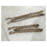 Chains  8 foot long and 12 foot long