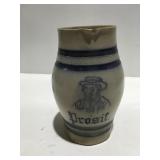 Vintage stoneware pitcher