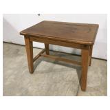 Jennings furniture company, small bench