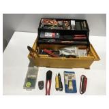 Box with electrical items