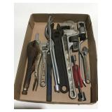 Aluminum pipe, wrench and other tools