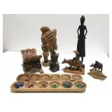 Wood decor items