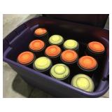 Tote of clay pigeons