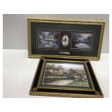 Thomas Kinkade wall hanging pictures