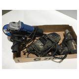 Electric tools grinder drill, heat gun