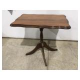 Small wood table