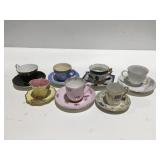 Cups and saucers