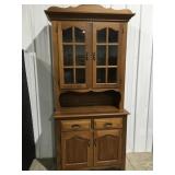 Dining room hutch 39 1/2" x 89" 2 pieces