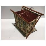 Knitting sewing basket