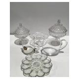 Clear glass items
