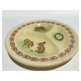 Vintage baby plate