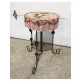Composite top metal framed table