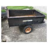 Craftsman yard dump trailer