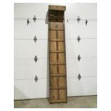 8 foot wood toboggan
