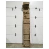 8 foot wood toboggan torpedo