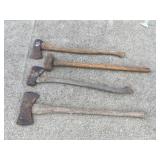 Sledgehammer & axes