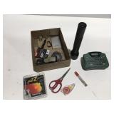 Miscellaneous items, flashlights label maker