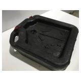 16 quart plastic drain container