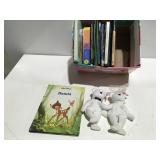 Books and beanie babies