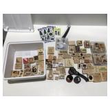 Stamps and stickers
