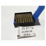 Marlin 444 ammunition 19 rounds No shipping