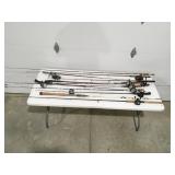 Fishing poles