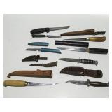 Fixed blade knives