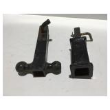 1ï¿½ to 2ï¿½ adapter and double ball hitch