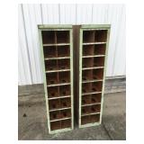 2 vintage post office wood boxes 12ï¿½ x 12ï¿½ x 47ï¿½