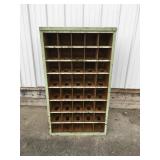 Vintage post office wood boxes 27ï¿½ x 47ï¿½ x 12ï¿½