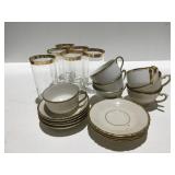 Vintage dishes and cups
