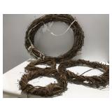 Grapevine wreaths