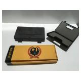 Ruger, pistol box and case & more