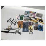 Sewing related items, scissors pins cutters
