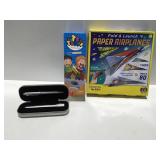 Toys, pen, and flashlight set