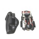 Barnett black widow folding slingshot and bulldog