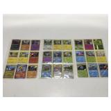 Pokï¿½mon cards cards on both sides