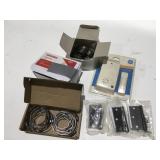 Pipe clamps doorbell, hinges, shipping tags