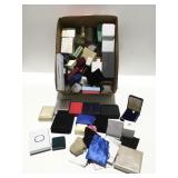 Empty jewelry boxes