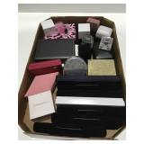 Empty jewelry boxes