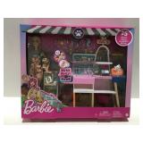 Barbie and pet shop place at