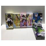 Barbie, Disney dolls, princesses and villains