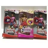 Mickey Mouse, Minnie mouse Barbies