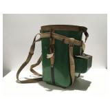 Vintage fiberglass trappers backpack