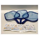 Pool, skimmers, and non chlorine shock packs