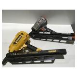 Paslode and Dewalt  Pneumatic Framing nailers