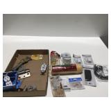New and unused items, electrical hinges,