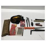 Knives, flashlights, and more